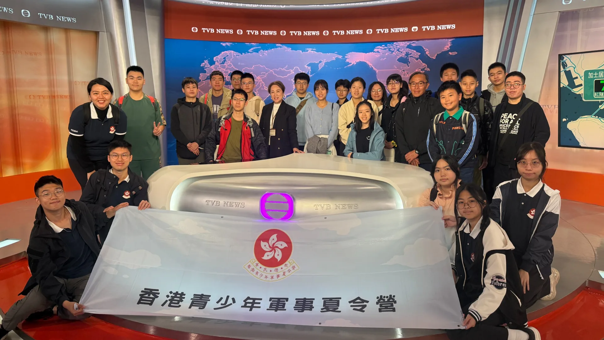 參觀電視廣播城（TVB City）