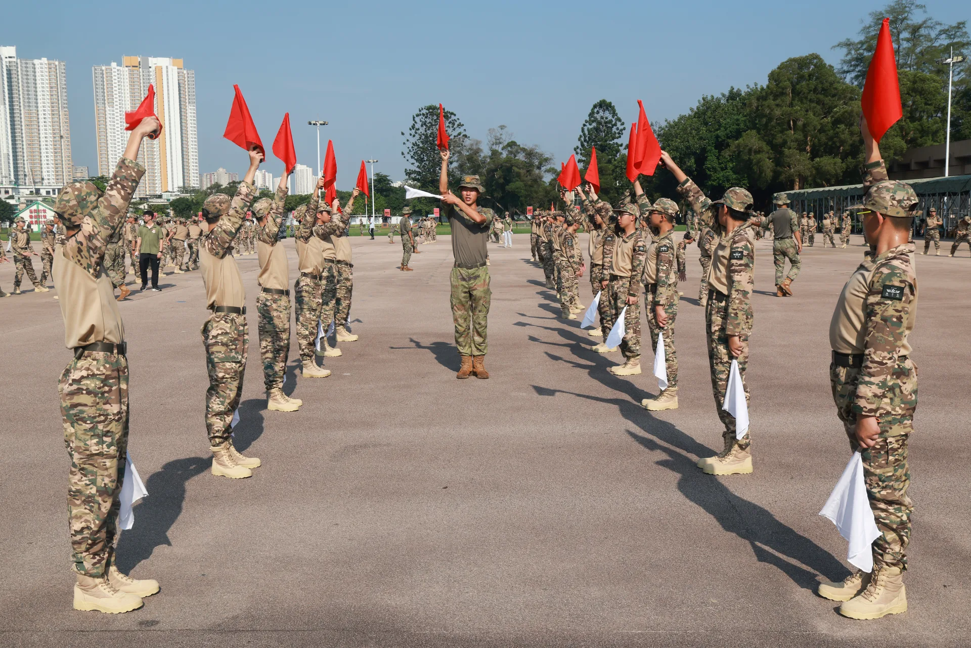第十九屆香港青少年軍事夏令營結業典禮 相片 1