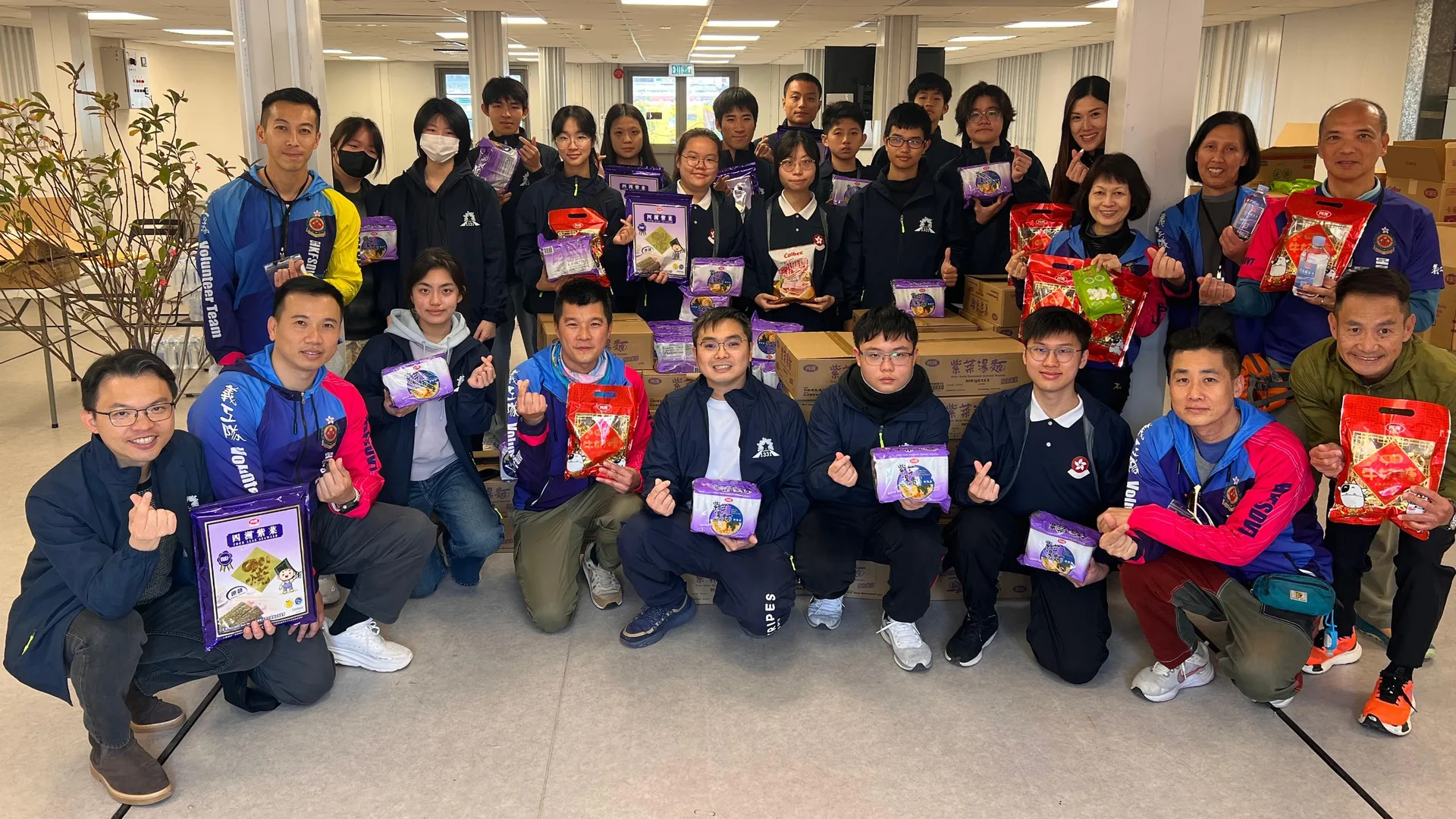 	關懷受災居民義工活動